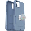 image:imageOtterBox Bundle iPhone 15 Plus and iPhone 14 Plus Commuter Series Case  Crisp Denim  PopSockets PopGrip  Opal Slim amp Tough PocketFriendly with Port Protection PopGrip Included