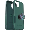 image:imageOtterBox Bundle iPhone 15 Plus and iPhone 14 Plus Commuter Series Case  GET Your Greens  PopSockets PopGrip  Oil Agate Slim amp Tough PocketFriendly with Port Protection PopGrip Included
