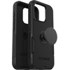 image:imageOtterBox Bundle iPhone 15 Pro Only Commuter Series Case  Black  PopSockets PopGrip Black Slim amp Tough PocketFriendly with Port Protection PopGrip Included