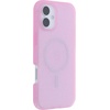 image:imageOtterBox Core Series for MagSafe for iPhone 16  Carnival Night Black Sleek Rubber Design Smooth Finish Camera Bumpers and Protective Screen LipCrystal Blush Pink