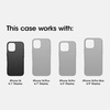 image:imageOtterBox Core Series for MagSafe for iPhone 16  ICY Mist Blue Sleek Rubber Design Smooth Finish Camera Bumpers and Protective Screen Lip UltraThin Sleek iPhone CaseSprinkles White
