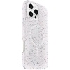 image:imageOtterBox Core Series for MagSafe for iPhone 16  ICY Mist Blue Sleek Rubber Design Smooth Finish Camera Bumpers and Protective Screen Lip UltraThin Sleek iPhone CaseSprinkles White