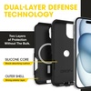image:imageOtterBox iPhone 15 Plus and iPhone 14 Plus Commuter Series Case  Black Slim amp Tough PocketFriendly with Port ProtectionMagsafe Black