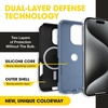 image:imageOtterBox iPhone 15 Pro MAX Only Commuter Series Case  GET Your Greens Green Slim amp Tough PocketFriendly with Port ProtectionBlackBlue