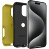 image:imageOtterBox iPhone 15 Pro MAX Only Commuter Series Case  GET Your Greens Green Slim amp Tough PocketFriendly with Port ProtectionYellow  Black