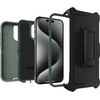 image:imageOtterBox iPhone 15 Pro MAX Only Defender Series Case  Mountain Majesty Purple screenless Rugged amp Durable with Port Protection Includes Holster Clip KickstandGreen