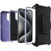 image:imageOtterBox iPhone 15 Pro MAX Only Defender Series Case  Mountain Majesty Purple screenless Rugged amp Durable with Port Protection Includes Holster Clip KickstandPurple