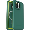 image:imageOtterBox iPhone 15 Pro MAX Only FR Series Waterproof Case with MagSafe Designed by LifeProof  Pine Green Waterproof 60 Recycled Plastic Sleek and StylishGreen