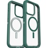 image:imageOtterBox iPhone 15 Pro Max Defender Series XT Clear Case  Velvet Evergreen Clear Screenless Rugged Snaps to MagSage Lanyard Attachment PressureFitted DualLayer iPhone Case
