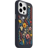 image:imageOtterBox iPhone 15 Pro Max Symmetry Series Cactus Leather Embroidery for MagSafe  Enchanted Garden Blue Slim Premium Protective iPhone CaseEnchanted Garden Blue