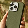image:imageOtterBox iPhone 15 Pro Max Symmetry Series Cactus Leather Embroidery for MagSafe  Enchanted Garden Blue Slim Premium Protective iPhone CaseGreen