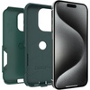 image:imageOtterBox iPhone 15 Pro Only Commuter Series Case  Black Slim amp Tough PocketFriendly with Port ProtectionGreen