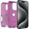 image:imageOtterBox iPhone 15 Pro Only Commuter Series Case  Black Slim amp Tough PocketFriendly with Port ProtectionPink