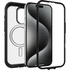 image:imageOtterBox iPhone 15 Pro Only Defender Series XT Case  BLACK screenless rugged snaps to MagSafe lanyard attachment ships in polybag ideal for business customersDark Side