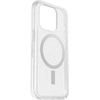 image:imageOtterBox iPhone 15 Pro Only Symmetry Series Clear Case  Stardust ClearSilver Snaps to MagSafe UltraSleek Raised Edges Protect Camera amp Screen