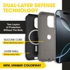 image:imageOtterBox iPhone 16 Commuter Series Case  Baby Blue Jeans Thin amp Protective iPhone Case DualLayer Impact Absorbing iPhone CaseBlack Ash