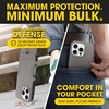 image:imageOtterBox iPhone 16 Commuter Series Case  Baby Blue Jeans Thin amp Protective iPhone Case DualLayer Impact Absorbing iPhone CasePompeii Grey