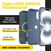 image:imageOtterBox iPhone 16 Commuter Series Case  Baby Blue Jeans Thin amp Protective iPhone Case DualLayer Impact Absorbing iPhone CaseSaltwater Breeze