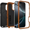 image:imageOtterBox iPhone 16 Defender Series Case  Black  Tough Rugged amp Durable iPhone Case Snaps on MagSafe MultiLayer Impact Absorbing iPhone CaseIron Eclipse Black  Orange