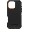 image:imageOtterBox iPhone 16 Defender Series Case  Black  Tough Rugged amp Durable iPhone Case Snaps on MagSafe MultiLayer Impact Absorbing iPhone CaseIron Eclipse Black  Orange