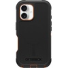 image:imageOtterBox iPhone 16 Defender Series Case  Black  Tough Rugged amp Durable iPhone Case Snaps on MagSafe MultiLayer Impact Absorbing iPhone CaseIron Eclipse Black  Orange
