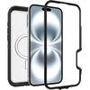 image:imageOtterBox iPhone 16 Defender Series XT Clear Case  Brick Red Clear  Tough Rugged amp Durable iPhone Case Snaps on MagSafe PressureFitted DualLayer iPhone CaseDark Side