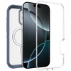 image:imageOtterBox iPhone 16 Defender Series XT Clear Case  Brick Red Clear  Tough Rugged amp Durable iPhone Case Snaps on MagSafe PressureFitted DualLayer iPhone CaseBaby Blue Clear
