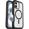 image:imageOtterBox iPhone 16 Defender Series XT Clear Case  Brick Red Clear  Tough Rugged amp Durable iPhone Case Snaps on MagSafe PressureFitted DualLayer iPhone CaseDark Side