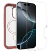 image:imageOtterBox iPhone 16 Defender Series XT Clear Case  Brick Red Clear  Tough Rugged amp Durable iPhone Case Snaps on MagSafe PressureFitted DualLayer iPhone CaseBrick Red Clear