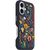 image:imageOtterBox iPhone 16 Symmetry Series Cactus Leather for MagSafe  Noir Ash Black  UltraThin Sleek iPhone Case Premium iPhone Case MagSafe CompatibleEnchanted Garden Blue