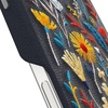 image:imageOtterBox iPhone 16 Symmetry Series Cactus Leather for MagSafe  Noir Ash Black  UltraThin Sleek iPhone Case Premium iPhone Case MagSafe CompatibleEnchanted Garden Blue