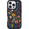 image:imageOtterBox iPhone 16 Symmetry Series Cactus Leather for MagSafe  Noir Ash Black  UltraThin Sleek iPhone Case Premium iPhone Case MagSafe CompatibleEnchanted Garden Blue