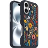 image:imageOtterBox iPhone 16 Symmetry Series Cactus Leather for MagSafe  Noir Ash Black  UltraThin Sleek iPhone Case Premium iPhone Case MagSafe CompatibleEnchanted Garden Blue