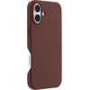 image:imageOtterBox iPhone 16 Symmetry Series Cactus Leather for MagSafe  Noir Ash Black  UltraThin Sleek iPhone Case Premium iPhone Case MagSafe CompatibleRich Adobe Brown