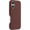 image:imageOtterBox iPhone 16 Symmetry Series Cactus Leather for MagSafe  Noir Ash Black  UltraThin Sleek iPhone Case Premium iPhone Case MagSafe CompatibleRich Adobe Brown
