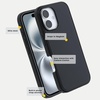 image:imageOtterBox iPhone 16 Symmetry Series Clear Case  Floral Romance Blue  UltraThin Sleek iPhone Case Floral iPhone CaseAutumn Rust