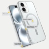image:imageOtterBox iPhone 16 Symmetry Series Clear Case  Floral Romance Blue  UltraThin Sleek iPhone Case Floral iPhone CaseBaby Blue Jeans