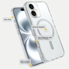 image:imageOtterBox iPhone 16 Symmetry Series Clear Case  Floral Romance Blue  UltraThin Sleek iPhone Case Floral iPhone CaseClear