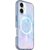 image:imageOtterBox iPhone 16 Symmetry Series Clear Case  Floral Romance Blue  UltraThin Sleek iPhone Case Floral iPhone CaseNew Opal Prism Blue