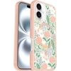 image:imageOtterBox iPhone 16 Symmetry Series Clear Case  Floral Romance Blue  UltraThin Sleek iPhone Case Floral iPhone CaseNew Peachy Bloom