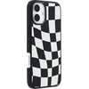 image:imageOtterBox iPhone 16 Symmetry Series Clear Case  Floral Romance Blue  UltraThin Sleek iPhone Case Floral iPhone CaseNew Wavy Charcoal
