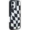 image:imageOtterBox iPhone 16 Symmetry Series Clear Case  Floral Romance Blue  UltraThin Sleek iPhone Case Floral iPhone CaseNew Wavy Charcoal