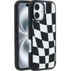 image:imageOtterBox iPhone 16 Symmetry Series Clear Case  Floral Romance Blue  UltraThin Sleek iPhone Case Floral iPhone CaseNew Wavy Charcoal