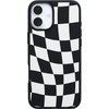 image:imageOtterBox iPhone 16 Symmetry Series Clear Case  Floral Romance Blue  UltraThin Sleek iPhone Case Floral iPhone CaseNew Wavy Charcoal