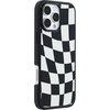 image:imageOtterBox iPhone 16 Symmetry Series Clear Case  Floral Romance Blue  UltraThin Sleek iPhone Case Floral iPhone CaseNew Wavy Charcoal