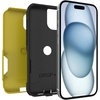 image:imageOtterBox iPhone 16e 15 14 amp 13 Commuter Series Case  BLACK slim amp tough pocketfriendly with port protection ships in polybagYellow  Black