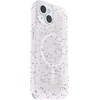 image:imageOtterBox iPhone 16e 15 14 amp 13 Core Series  Blueberry Pie Blue Sleek Rubber Design Smooth Finish Camera Bumpers and Protective Screen Lip snaps to MagSafeSprinkles White