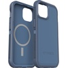 image:imageOtterBox iPhone 16e 15 14 amp 13 Defender Series XT Case  Baby Blue Jeans Blue Screenless Rugged Snaps to MagSafe Lanyard Attachment