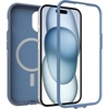 image:imageOtterBox iPhone 16e 15 14 amp 13 Defender Series XT Case  Baby Blue Jeans Blue Screenless Rugged Snaps to MagSafe Lanyard Attachment