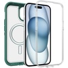 image:imageOtterBox iPhone 16e 15 14 amp 13 Defender Series XT Clear Case  Velvet Evergreen Clear screenless Rugged Snaps to MagSafe Lanyard AttachmentVelvet Evergreen